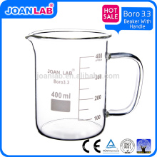 Vaso de vidrio de venta caliente JOAN Lab con mango